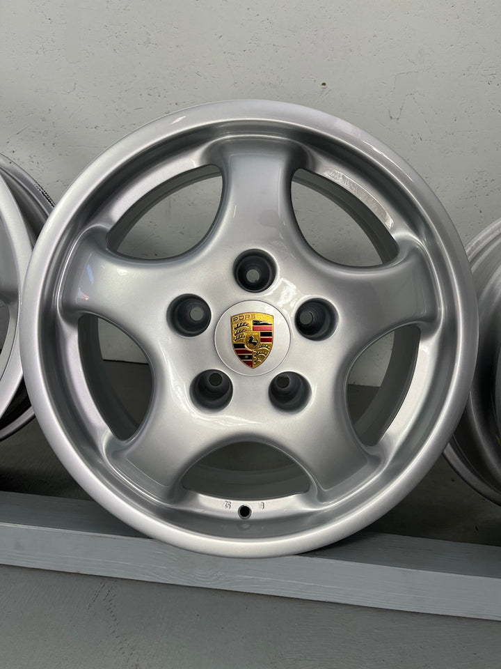 Porsche 964 17 Zoll Cup I Felgen 7J + 8J restauriert TOP LEICHTBAU
