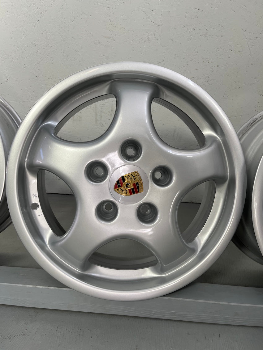 Porsche 964 17 Zoll Cup I Felgen 7J + 8J restauriert TOP LEICHTBAU