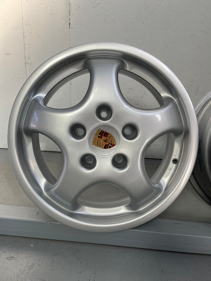 Porsche 964 17 Zoll Cup I Felgen 7J + 8J restauriert TOP LEICHTBAU