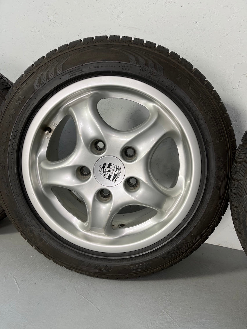 Porsche 993 16 Zoll CUP I Winter Räder 7J+8J x 16 ORIGINAL 7-8mm