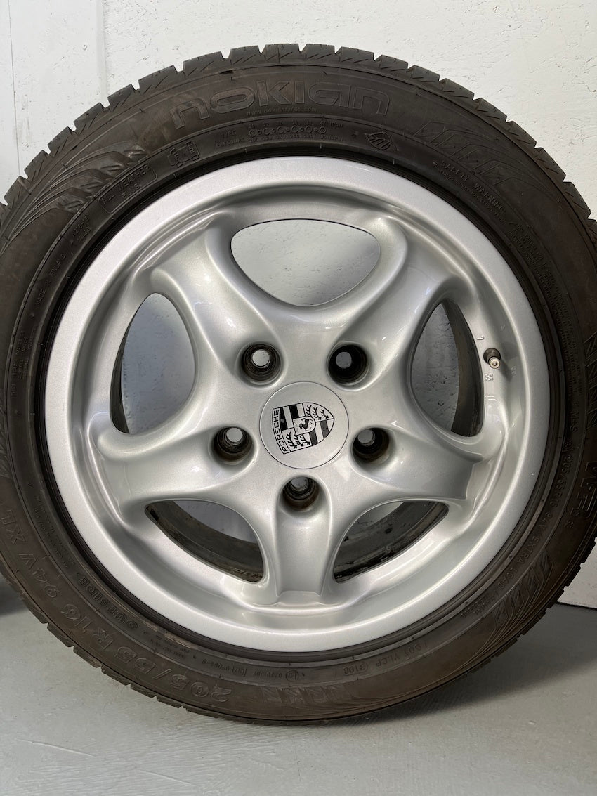 Porsche 993 16 Zoll CUP I Winter Räder 7J+8J x 16 ORIGINAL 7-8mm