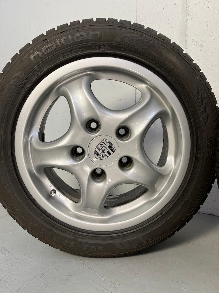 Porsche 993 16 Zoll CUP I Winter Räder 7J+8J x 16 ORIGINAL 7-8mm