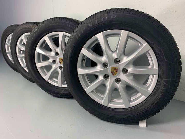Porsche Cayenne 18 Zoll Winter Räder 958 Dunlop MwSt.awb.