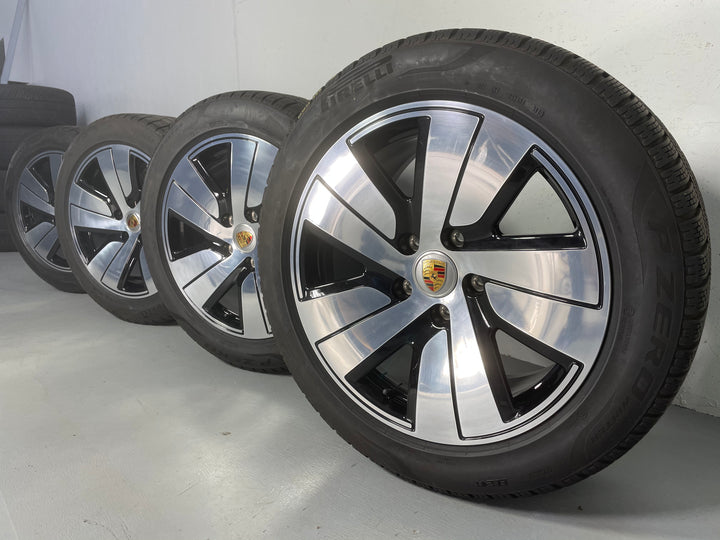 Porsche Taycan 19 Zoll Aero Winterräder Pirelli DOT2023