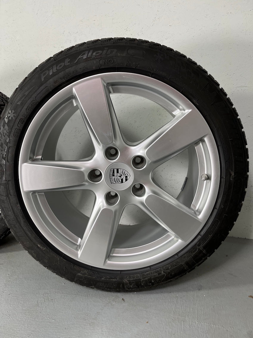 Porsche Boxster 981 19 Zoll Winter Räder Michelin TOP MwSt. awb.
