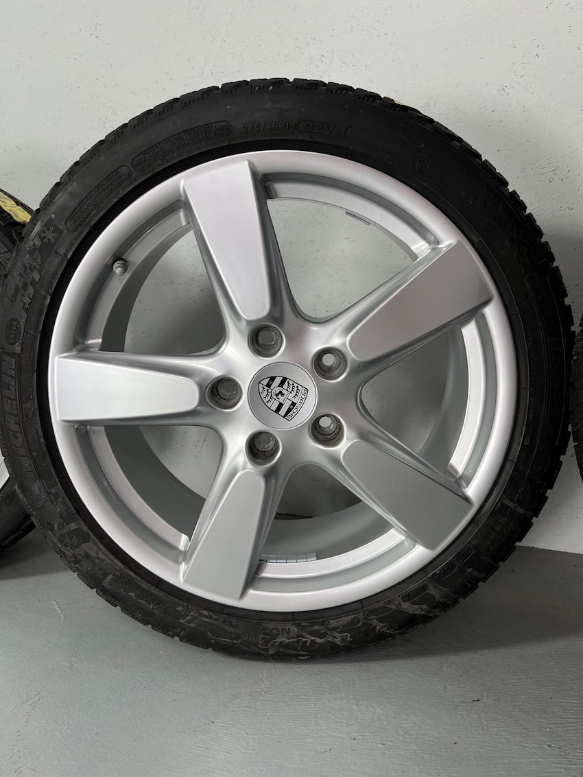 Porsche Boxster 981 19 Zoll Winter Räder Michelin TOP MwSt. awb.