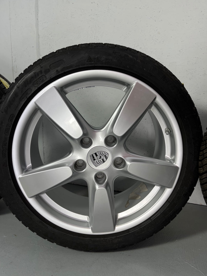 Porsche Boxster 981 19 Zoll Winter Räder Michelin TOP MwSt. awb.