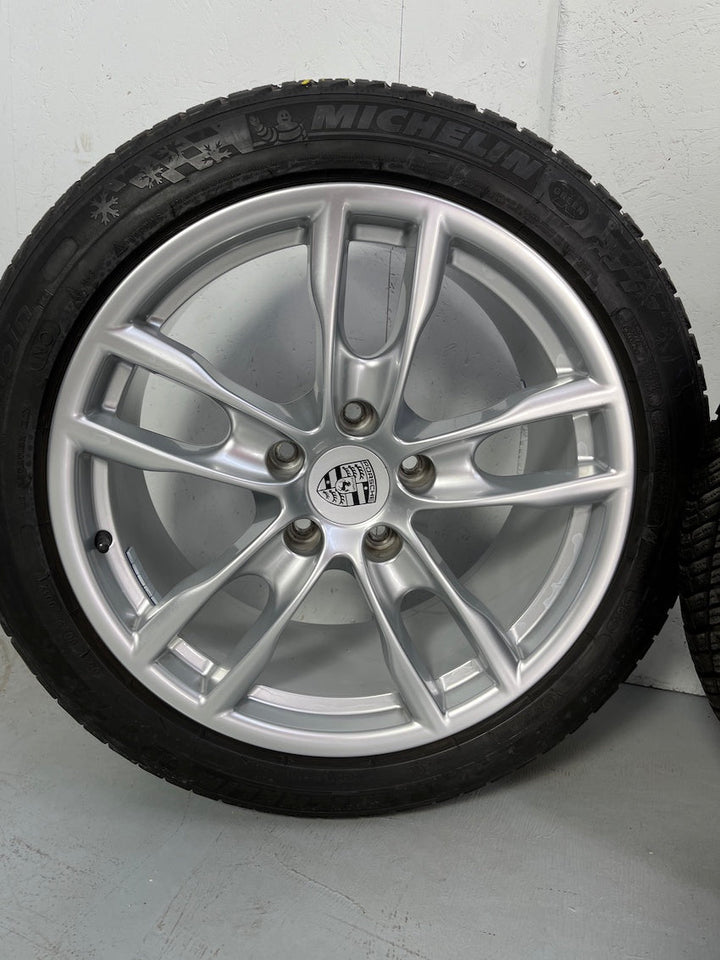 Porsche Boxster 981 19 Zoll Winter Räder Michelin NEU TOP