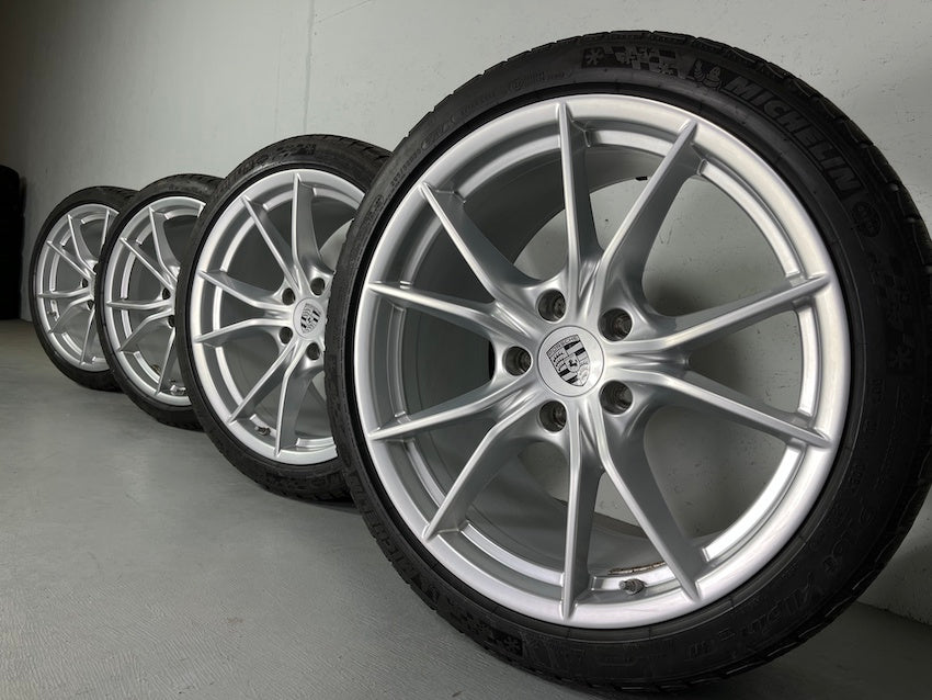 Porsche 991.2 20 Zoll Carrera Winter Räder Michelin 4S C4 8mm TOP