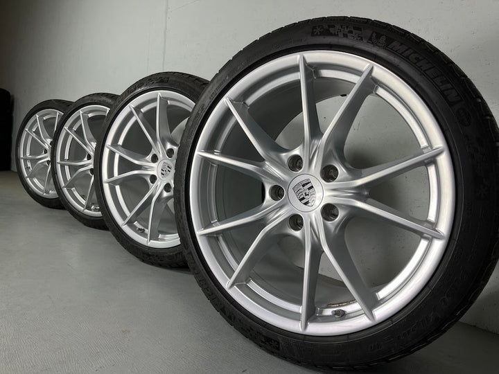 Porsche 991.2 20 Zoll Carrera Winter Räder Michelin 4S C4 8mm TOP