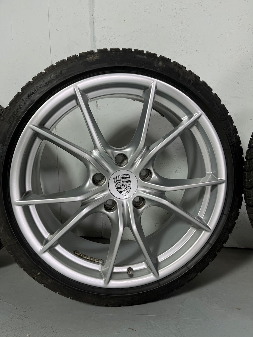 Porsche 991.2 20 Zoll Carrera Winter Räder Michelin 4S C4 8mm TOP