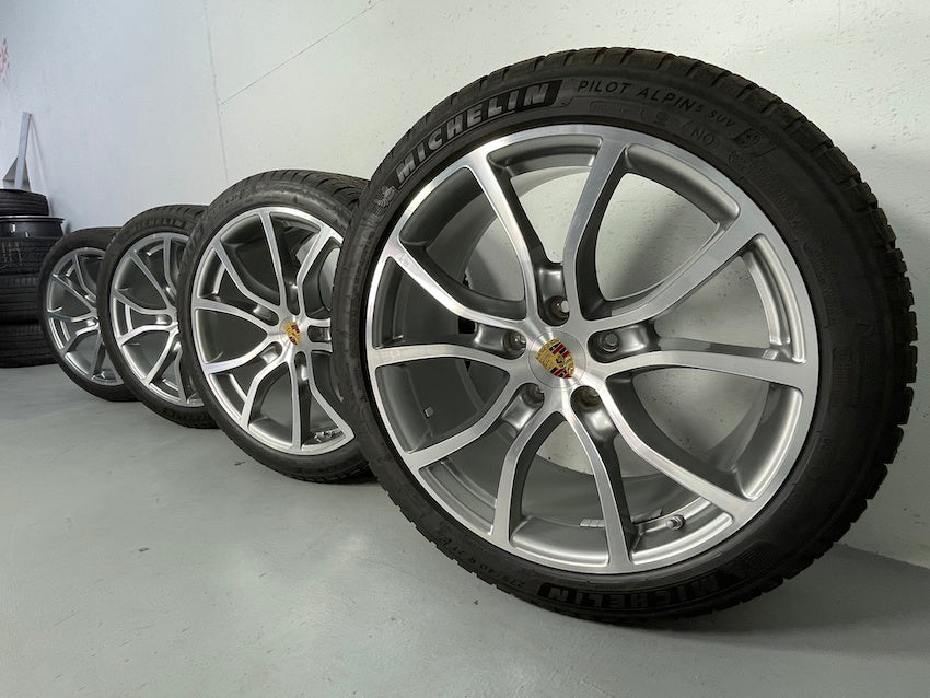Porsche Cayenne E3 21 Zoll Exclusive Design Winter Räder Michelin 7mm 2020