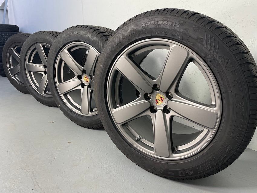 Porsche Macan I 19 Zoll Sport Classic Winter Räder Dunlop 3800KM PLATINUM