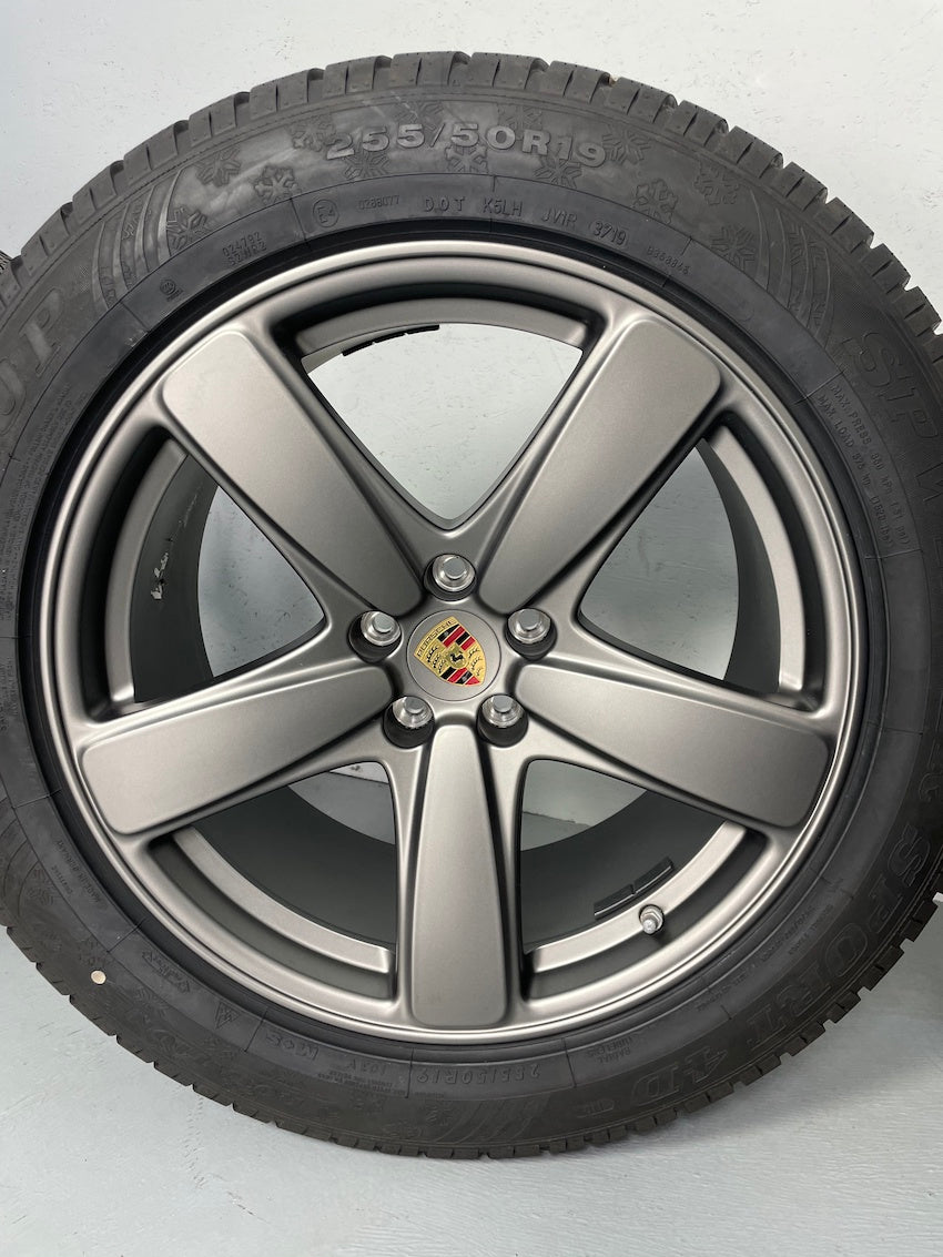 Porsche Macan I 19 Zoll Sport Classic Winter Räder Dunlop 3800KM PLATINUM