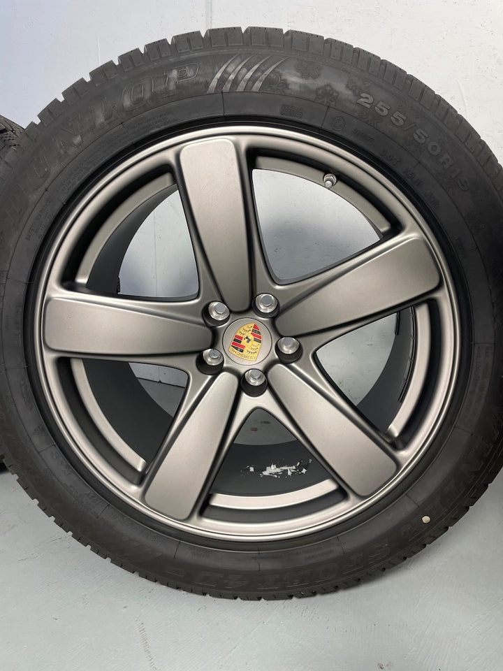 Porsche Macan I 19 Zoll Sport Classic Winter Räder Dunlop 3800KM PLATINUM