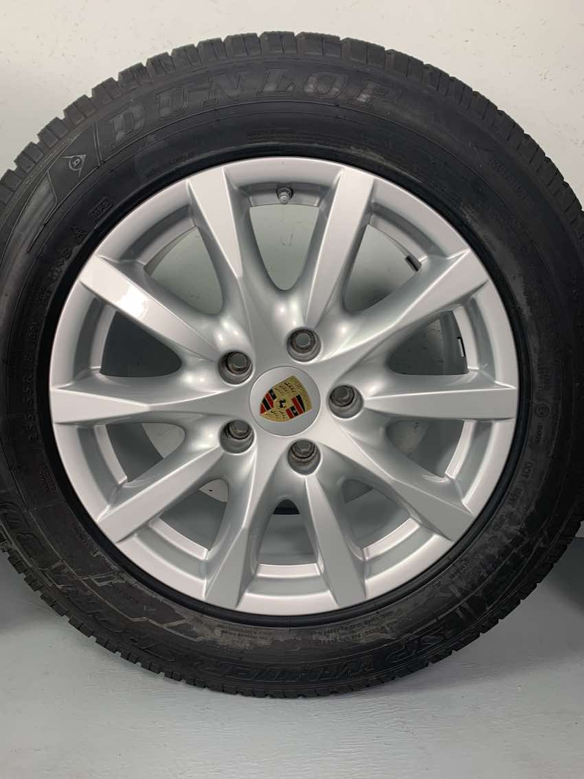 Porsche Cayenne 18 Zoll Winter Räder 958 Dunlop MwSt.awb.