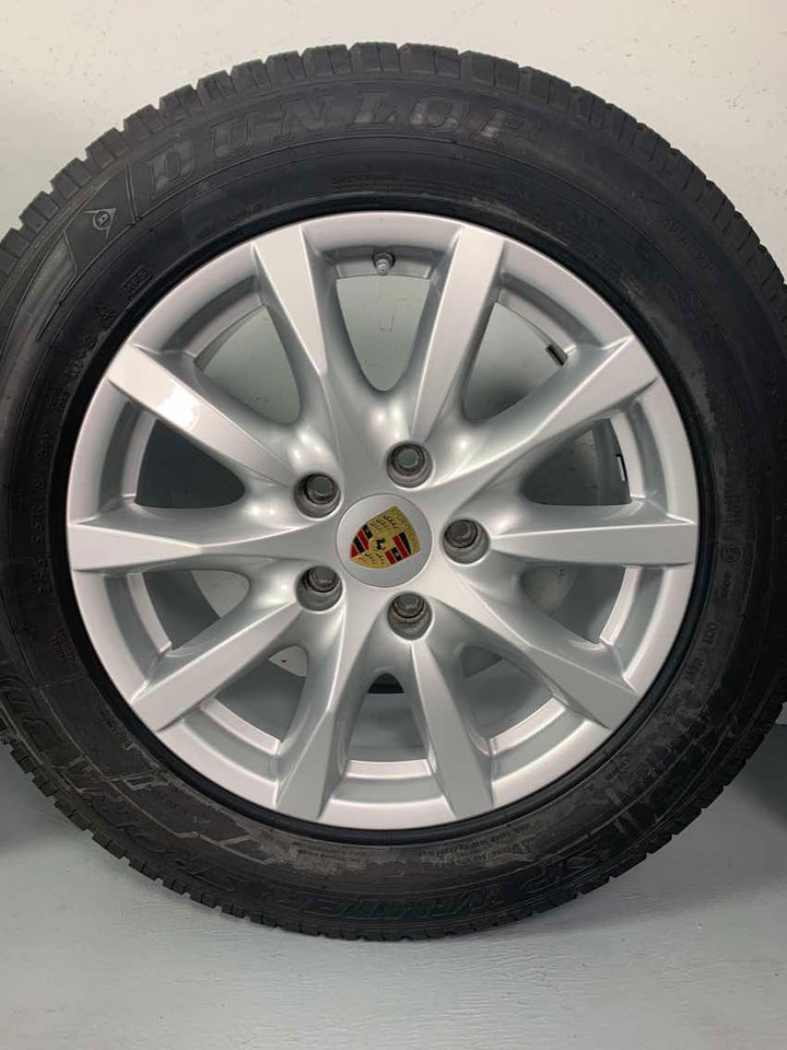 Porsche Cayenne 18 Zoll Winter Räder 958 Dunlop MwSt.awb.