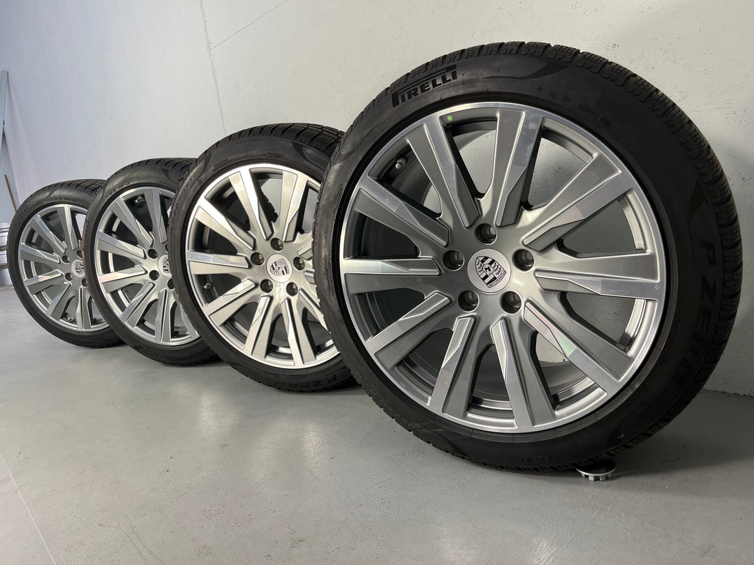 Porsche Taycan 20 Zoll Tequipment Design Winterräder Pirelli 7mm 1500KM