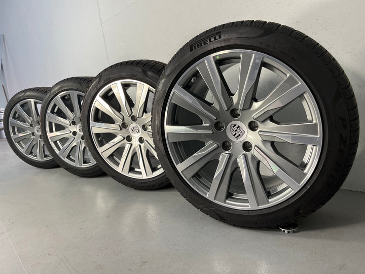 Porsche Taycan 20 Zoll Tequipment Design Winterräder Pirelli 7mm 1500KM