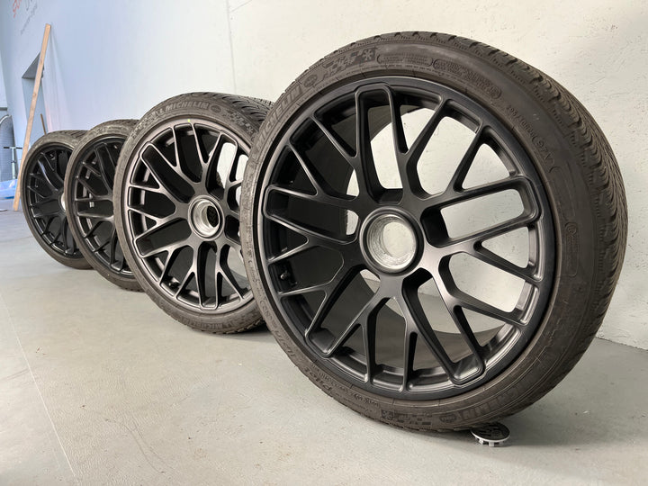 Porsche 991.1 GTS Winter Räder Michelin Pilot Alpin TOP 7,5+8mm
