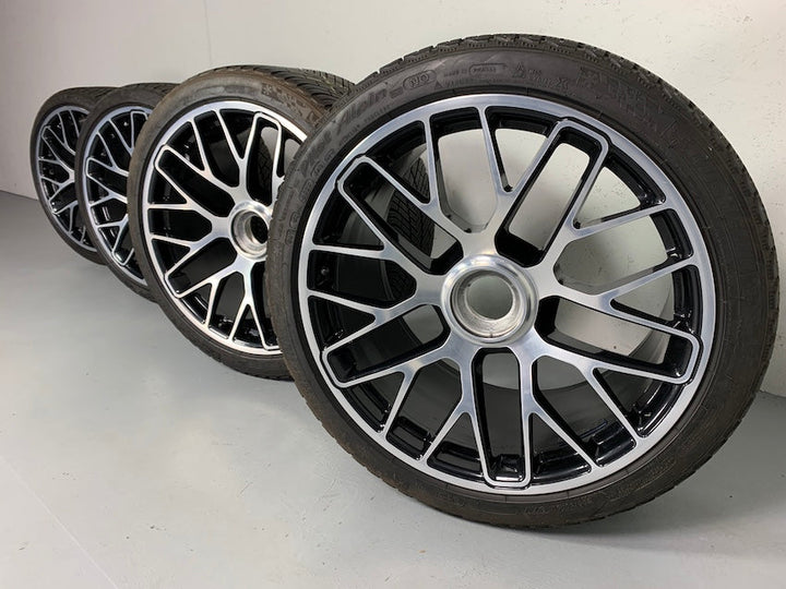 Porsche 991.2 20 Zoll GTS Winter Räder Michelin Pilot Alpin TOP 8mm