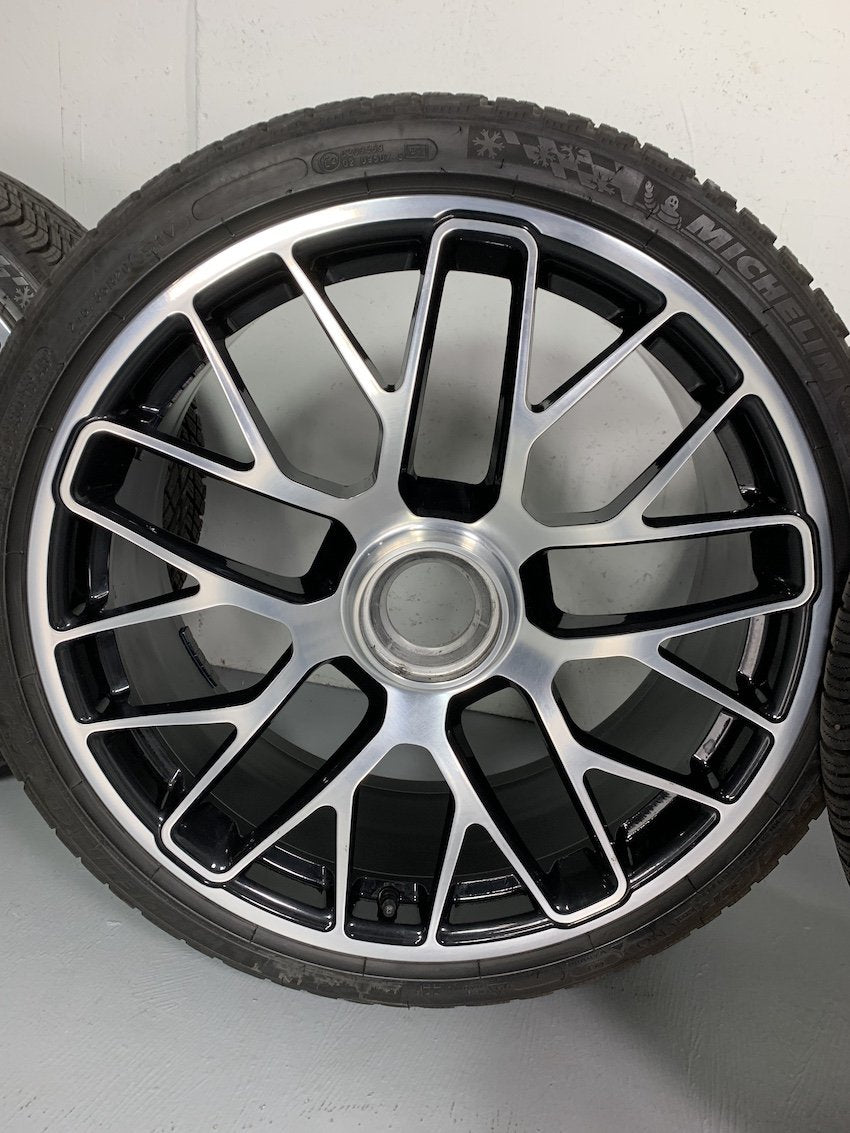 Porsche 991.2 20 Zoll GTS Winter Räder Turbo S Michelin 6,5-7,5mm TOP