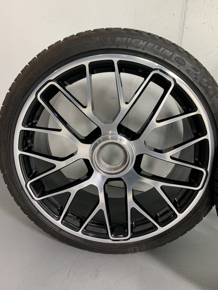 Porsche 991.2 20 Zoll GTS Winter Räder Turbo S Michelin 6,5-7,5mm TOP
