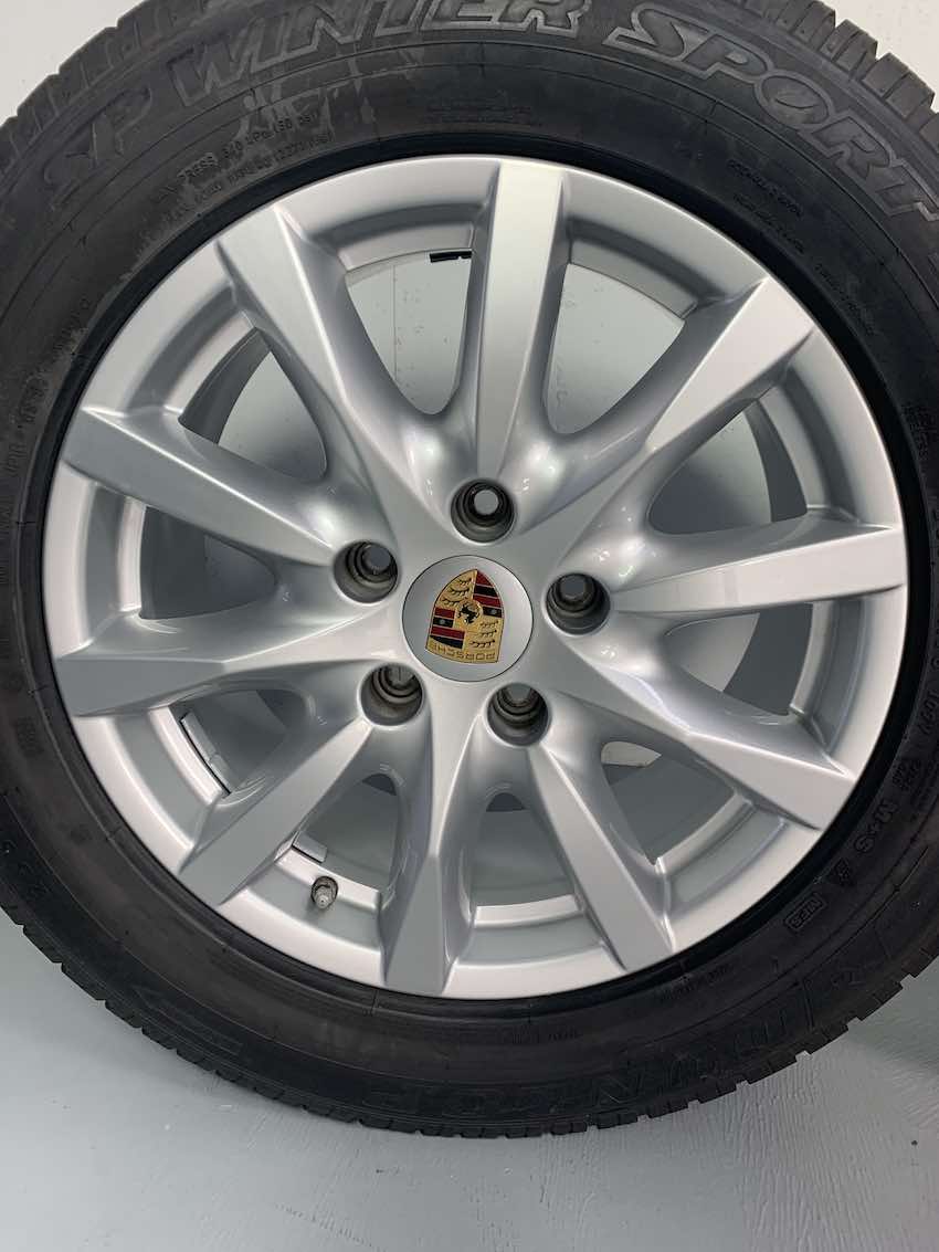 Porsche Cayenne 18 Zoll Winter Räder 958 Dunlop MwSt.awb.