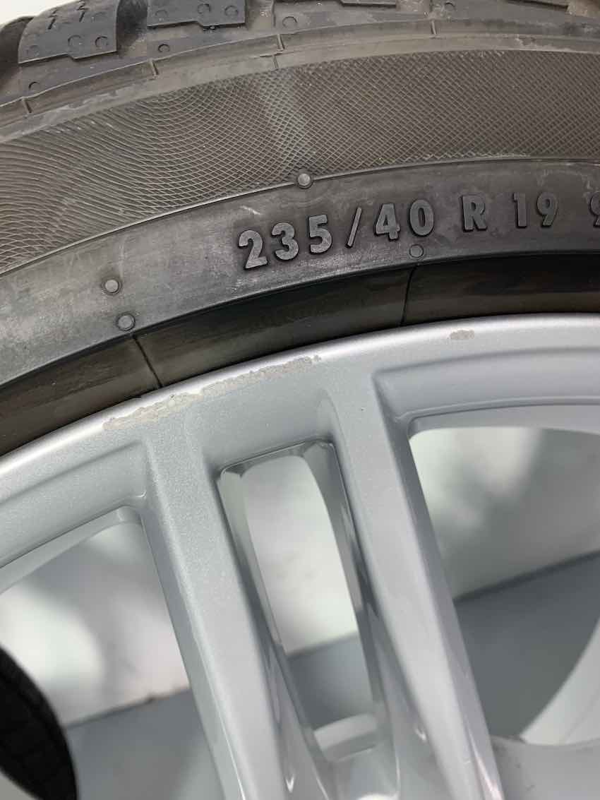 Porsche 991.2 19 Zoll Carrera Winter 4S C4 Continental 7,5-8mm