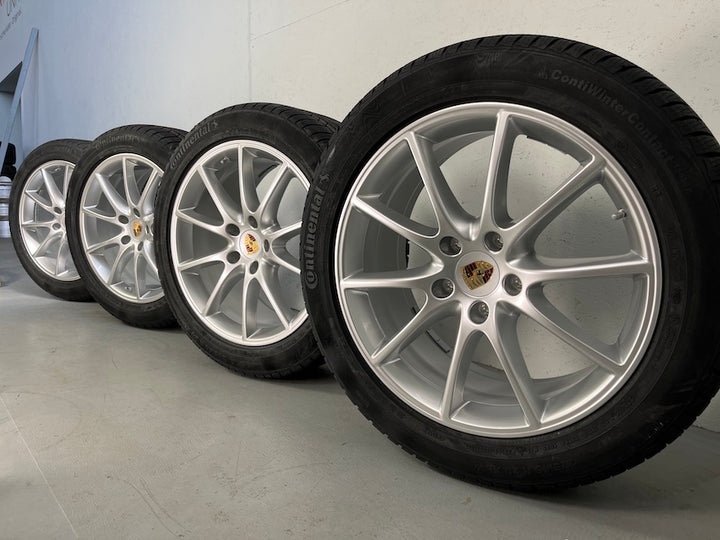 Porsche Cayenne 20 Zoll E3 9Y0 DESIGN Winterräder Continental NEU NEU