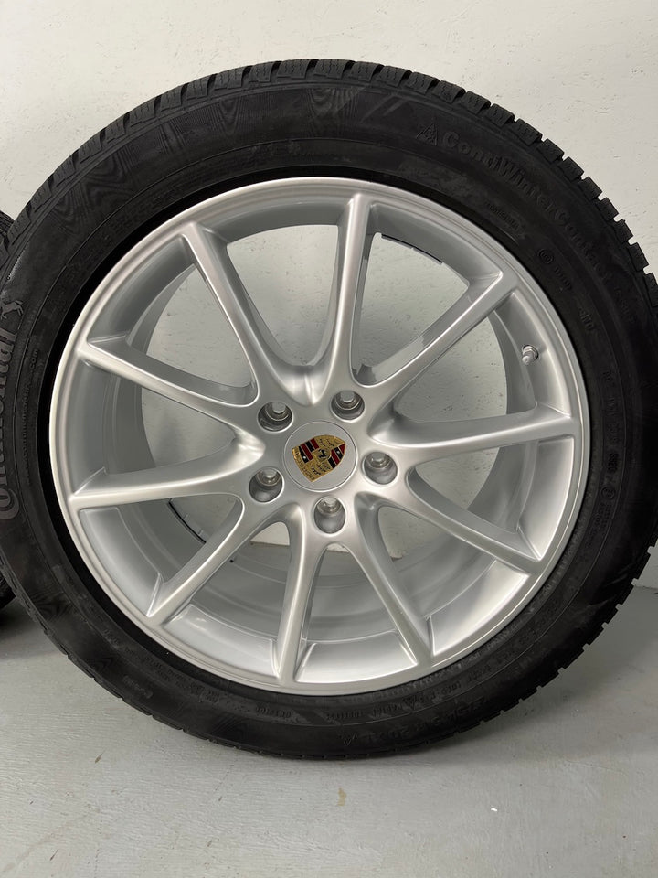 Porsche Cayenne 20 Zoll E3 9Y0 DESIGN Winterräder Continental NEU NEU