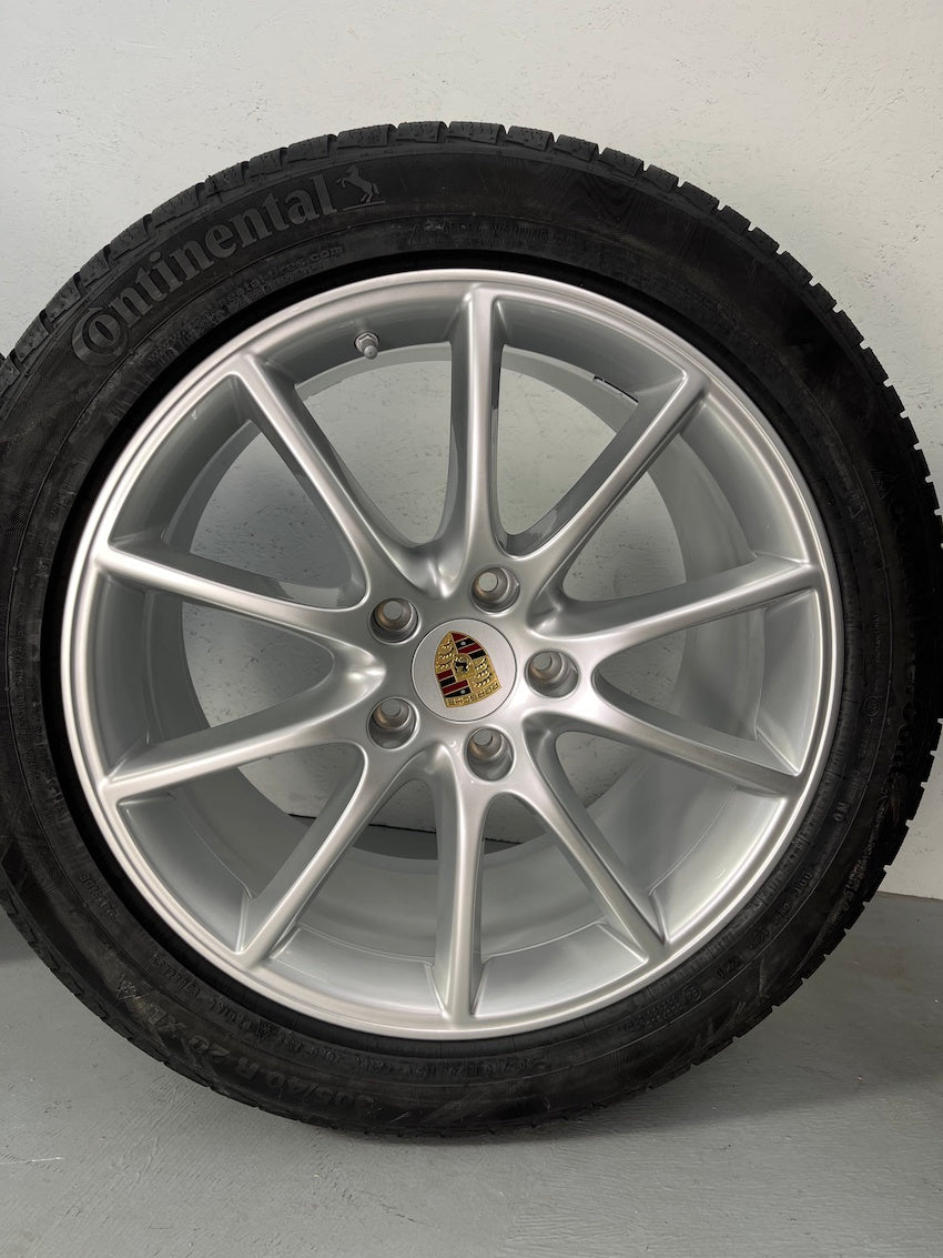 Porsche Cayenne 20 Zoll E3 9Y0 DESIGN Winterräder Continental NEU NEU