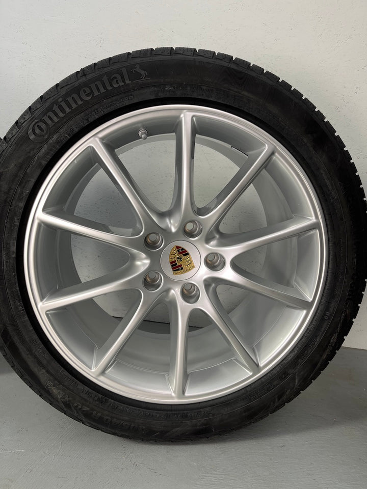 Porsche Cayenne 20 Zoll E3 9Y0 DESIGN Winterräder Continental NEU NEU