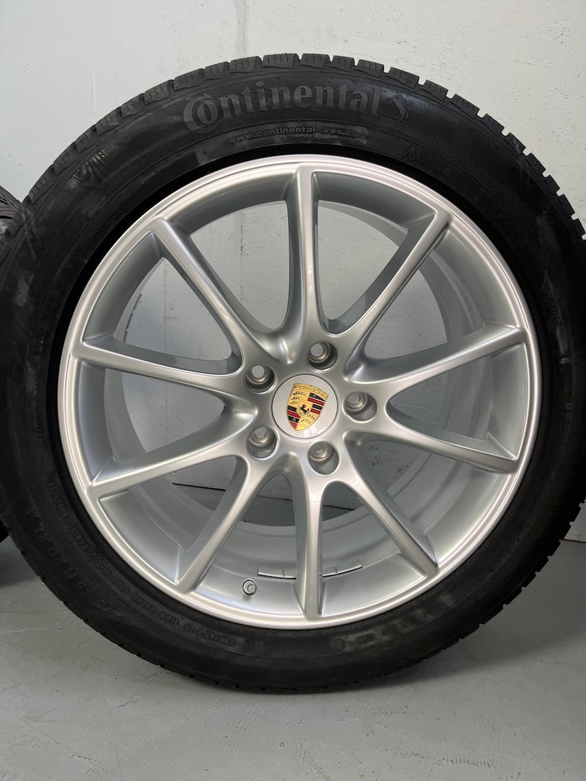 Porsche Cayenne 20 Zoll E3 9Y0 DESIGN Winterräder Continental NEU NEU