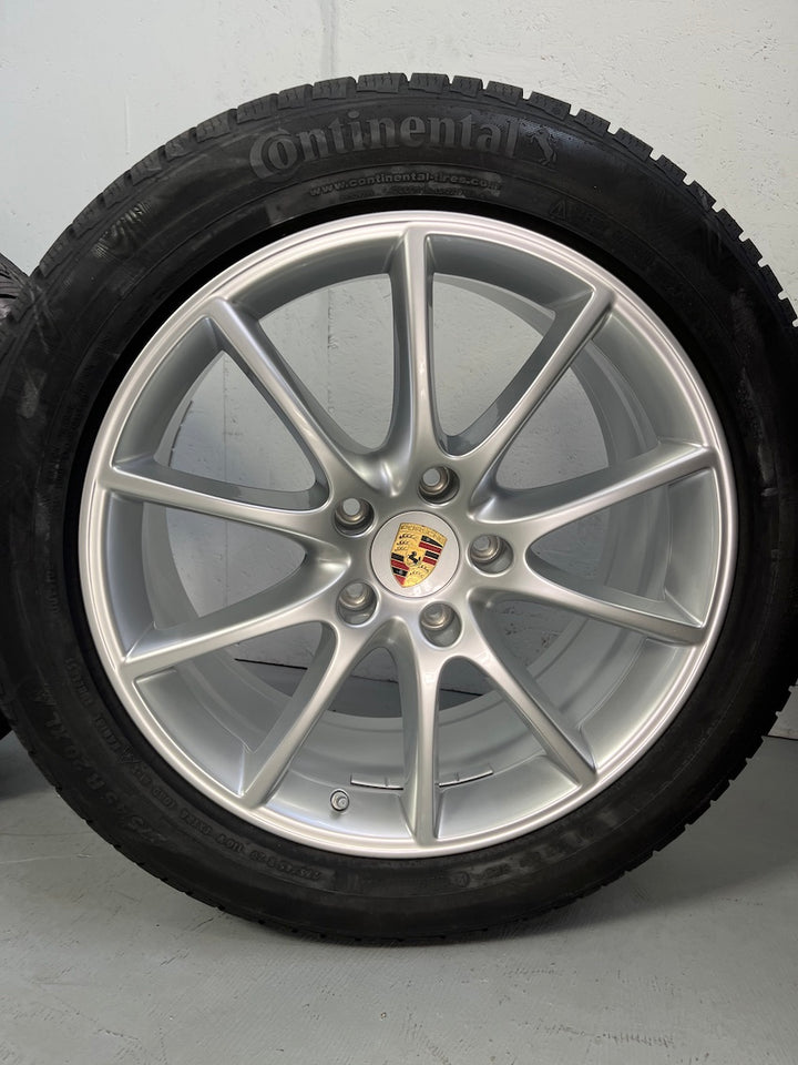 Porsche Cayenne 20 Zoll E3 9Y0 DESIGN Winterräder Continental NEU NEU