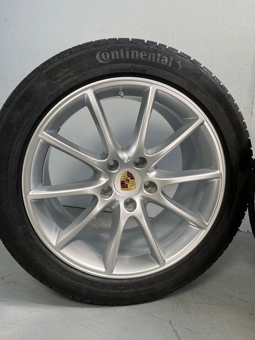 Porsche Cayenne 20 Zoll E3 9Y0 DESIGN Winterräder Continental NEU NEU