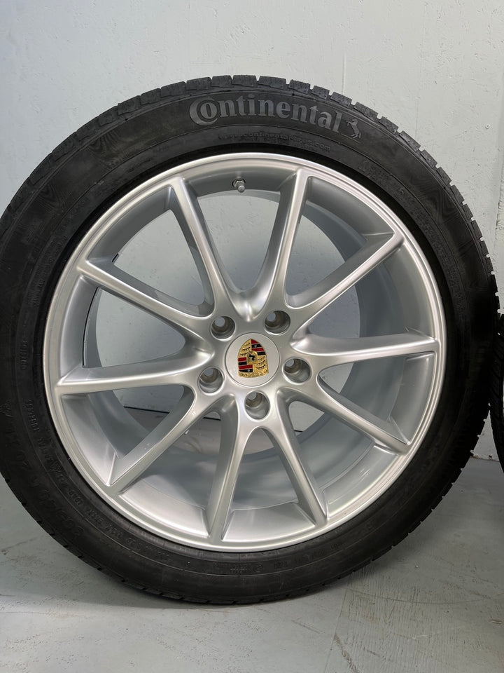 Porsche Cayenne 20 Zoll E3 9Y0 DESIGN Winterräder Continental NEU NEU