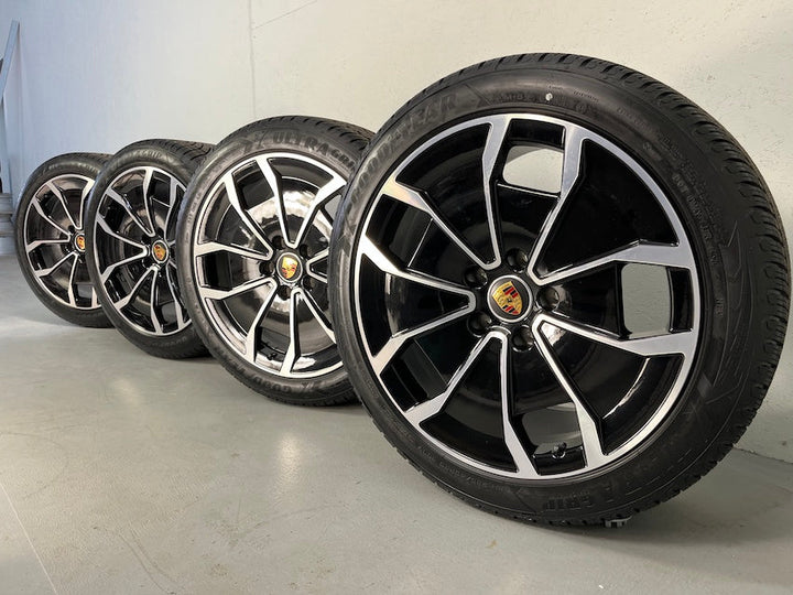 Porsche Taycan 20 Zoll TURBO AERO DESIGN Winterräder nur 1100Km DOT2021