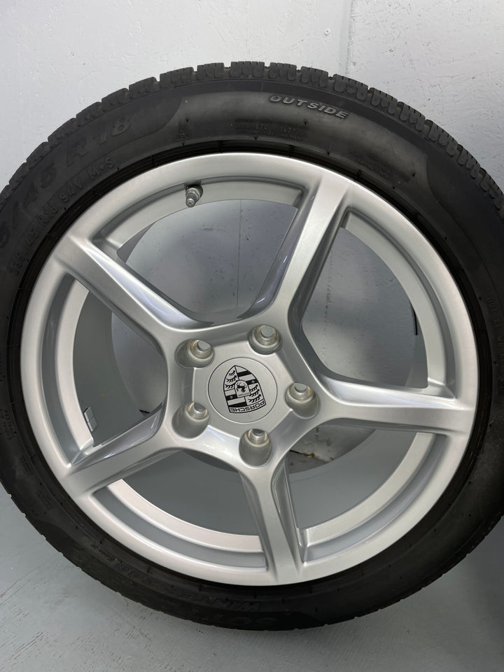 Porsche Boxster 18 Zoll 718 982 Winter Räder Pirelli Cayman 7mm DOT2018