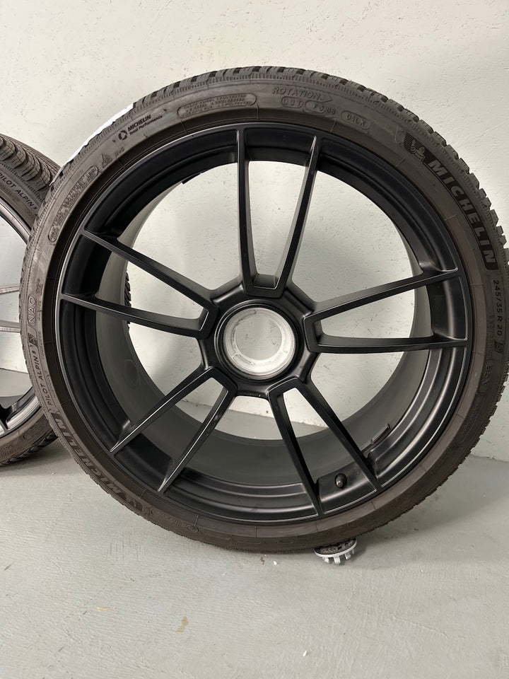 Porsche 992 20 21 Zoll GTS Winter Räder Michelin DOT2020 800Km MwSt.