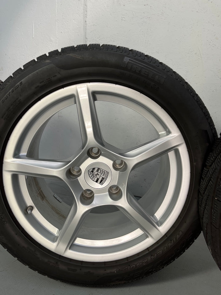 Porsche Boxster 18 Zoll Cayman 981 Winter Räder Pirelli 6,5mm