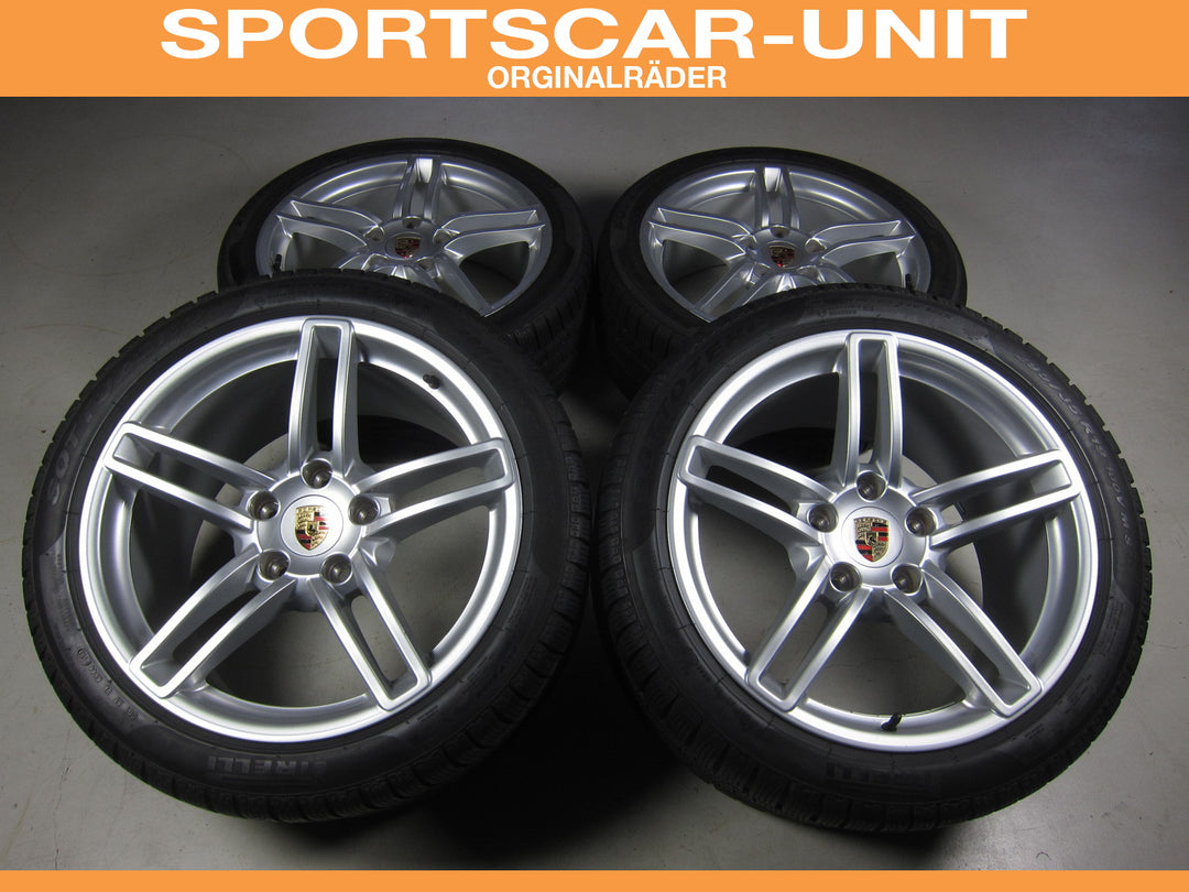 Porsche 991 19 Zoll Carrera V Allrad Winter DOT2012 Pirelli C4 4S TOPZUSTAND