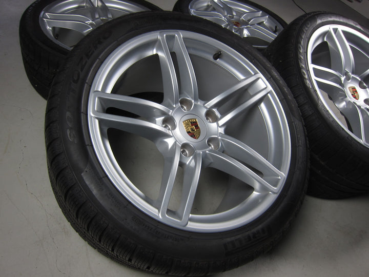 Porsche 991 19 Zoll Carrera V Allrad Winter DOT2012 Pirelli C4 4S TOPZUSTAND