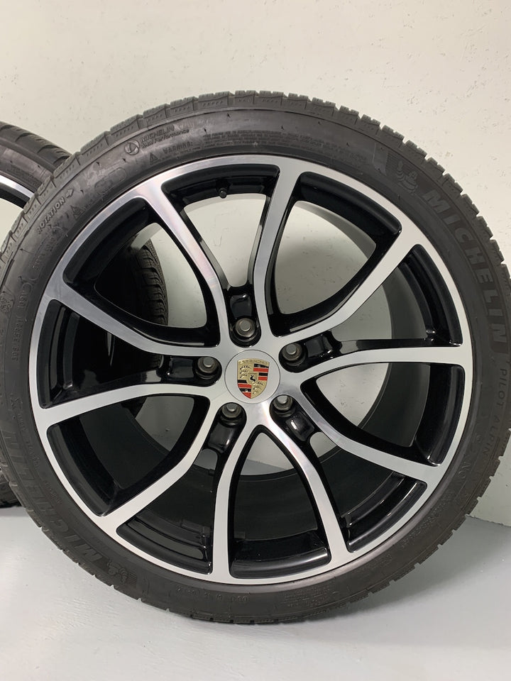 Porsche Cayenne Coupe E3 I 21 Zoll Exclusive Design Winter Michelin NEUER RADSATZ