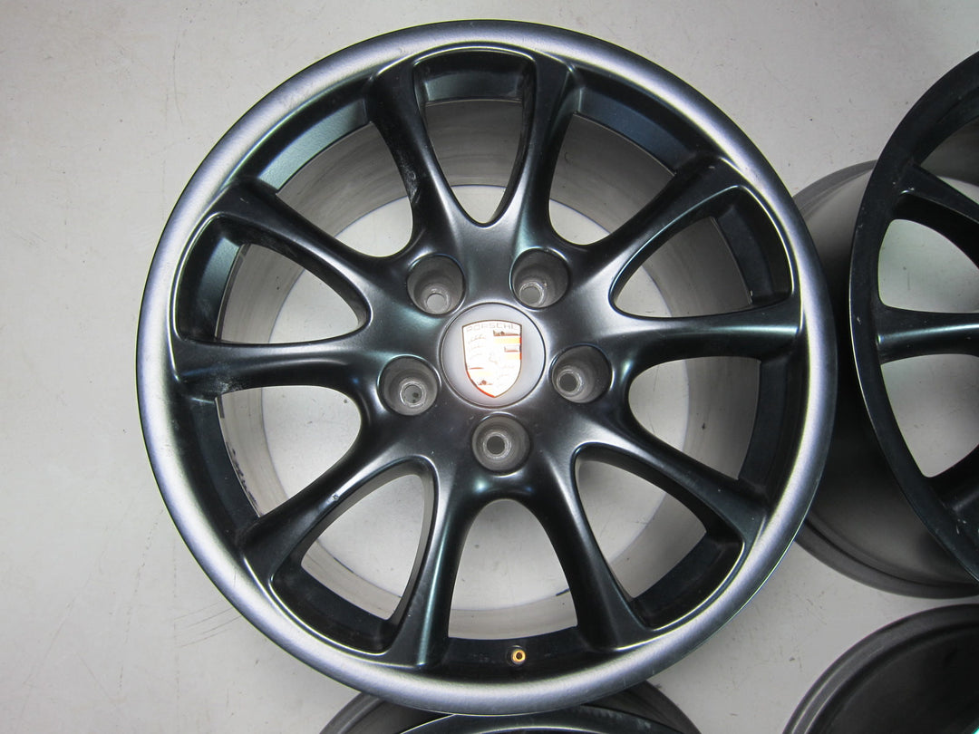 Porsche 996 GT3 18 Zoll RS Felgen 8,5J ET40 + 11J ET63 NEU PULVERBESCHICHTET