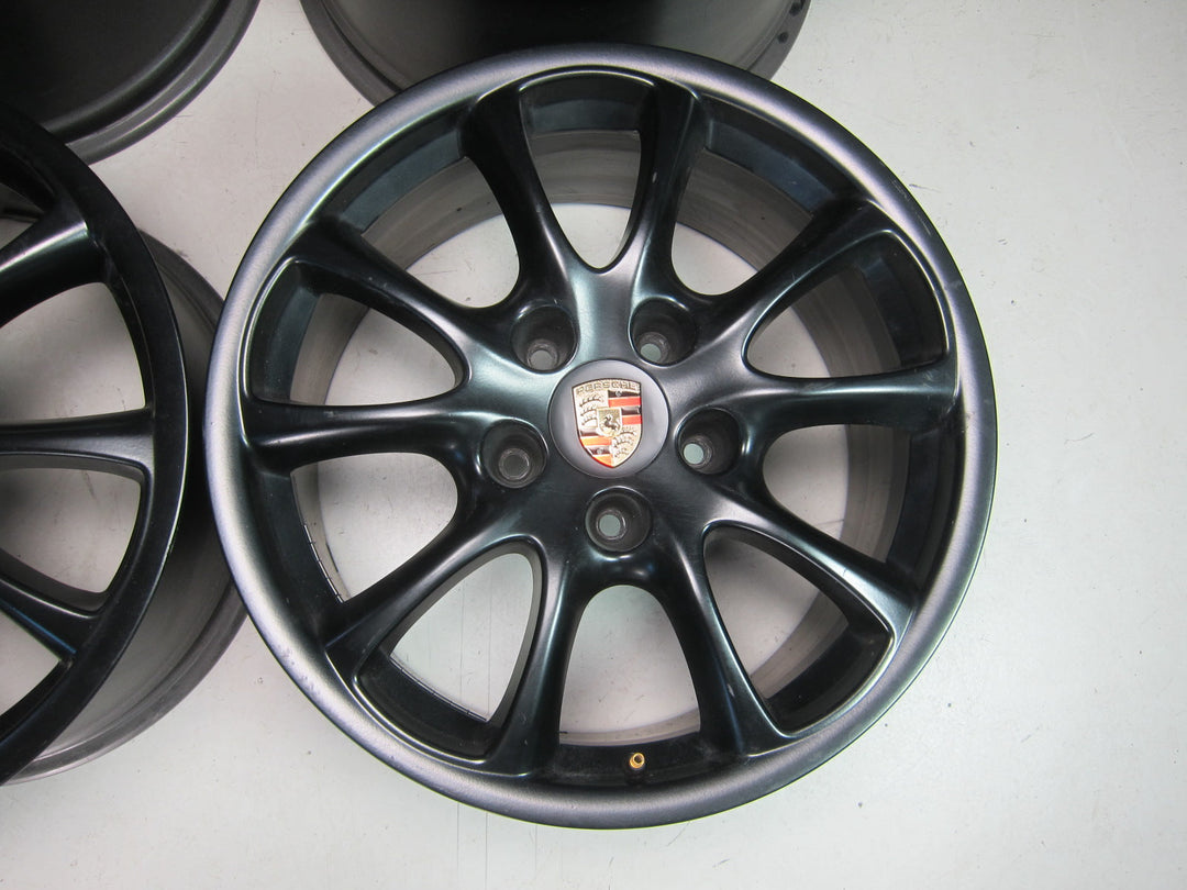 Porsche 996 GT3 18 Zoll RS Felgen 8,5J ET40 + 11J ET63 NEU PULVERBESCHICHTET