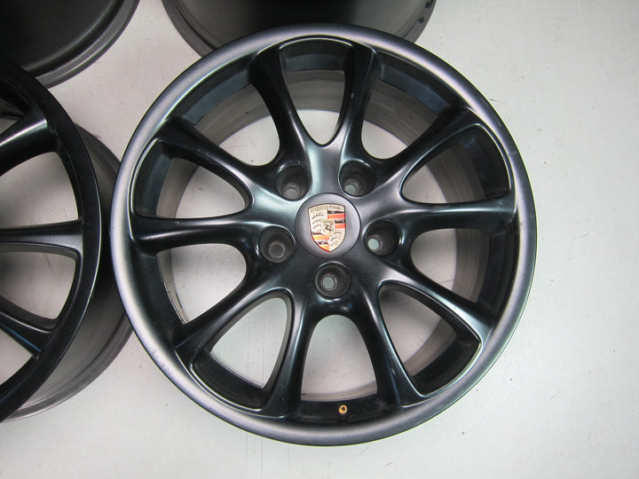 Porsche 996 GT3 18 Zoll RS Felgen 8,5J ET40 + 11J ET63 NEU PULVERBESCHICHTET