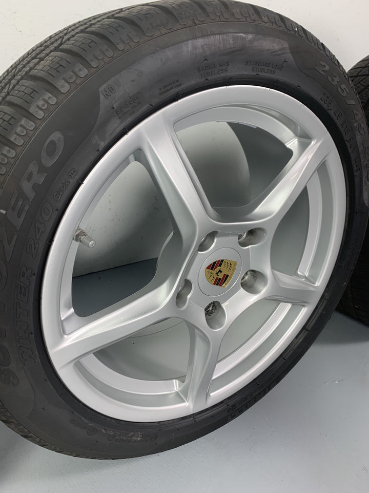 Porsche Boxster 18 Zoll 718 982 PIRELLI Winter Räder NEU DOT2023 150KM