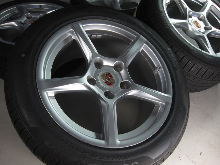 Porsche Boxster 18 Zoll 718 982 PIRELLI Winter Räder 6,5-7mm neuwertig